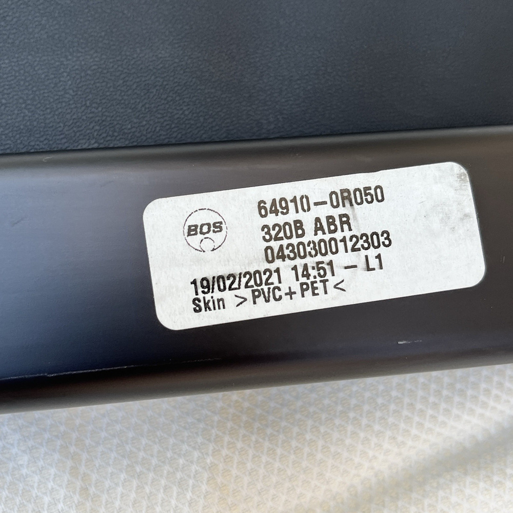 OEM 2019-2025 Toyota RAV4 Rear Cargo Cover Tonneau Shade Genuine 64910-0R050 - Picture 2 of 10